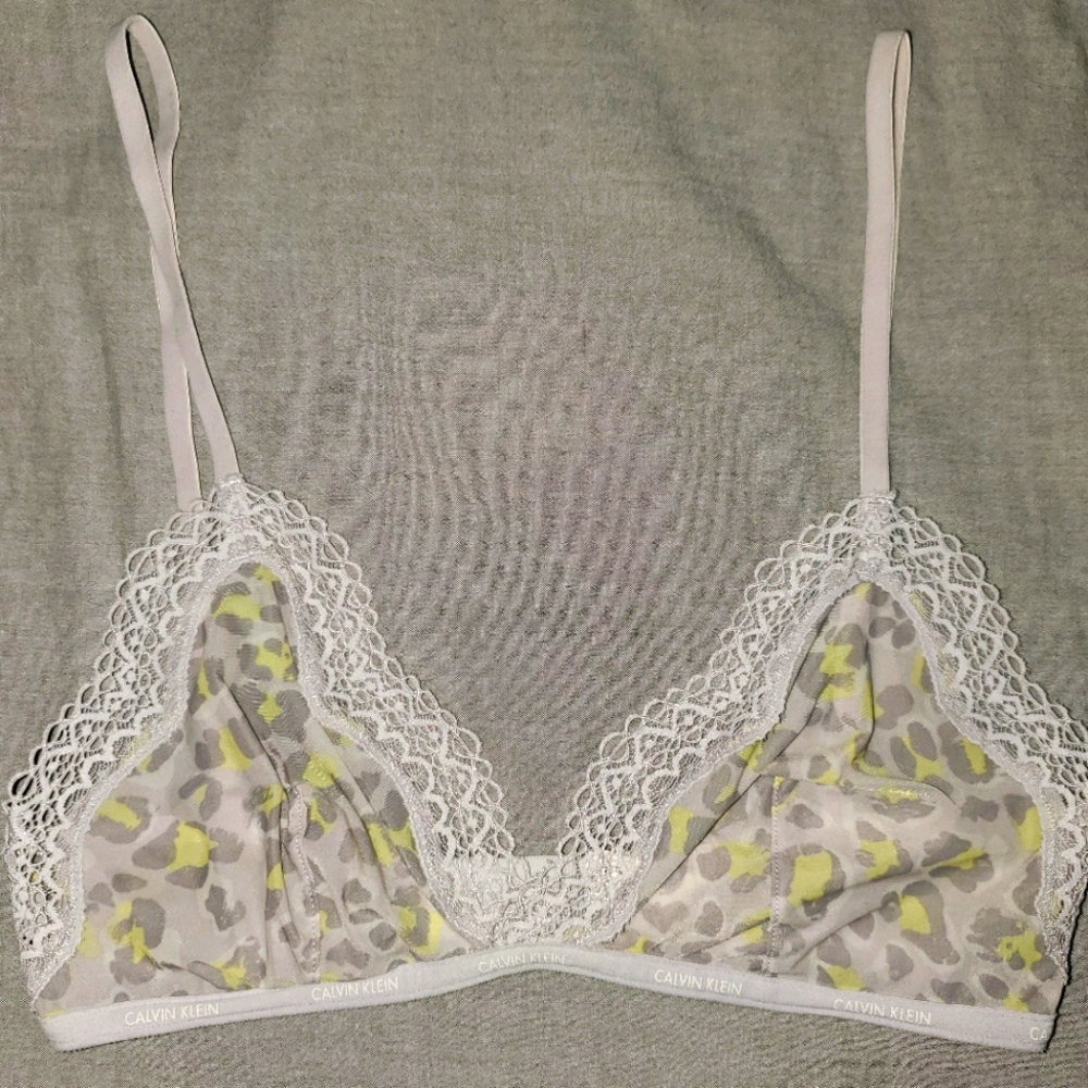Calvin Klein Bralette Cheetah Print